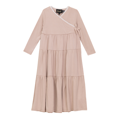 Tiered Wrap Robe