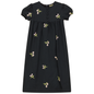 Woven Embroidered Floral Robe