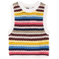 Crochet Knitted Cropped Vest