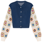 Denim Crochet Jacket