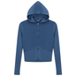 Distressed Zip-Up Hoodie