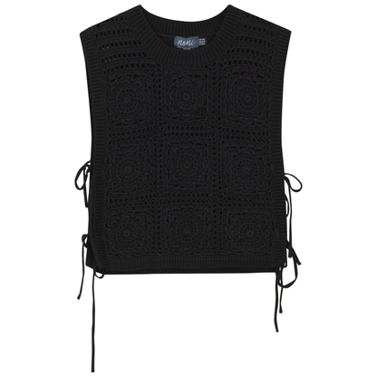Crochet Knit Vest
