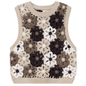 Floral Crochet Vest
