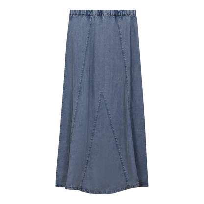 Denim Midi Skirt