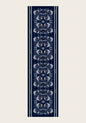 Forest on Navy Rectangular Scarf