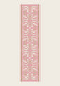  Island Horses on Rose Rectangular Scarf