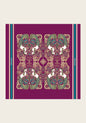 Mermaid Horses on Berry Square Scarf