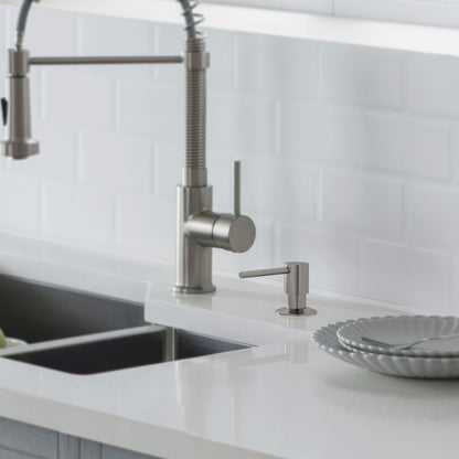 Kitchen Lead Free Solid Brass Construction Soap Dispenser