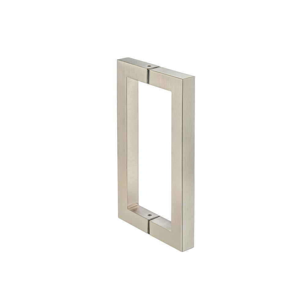 Flusso SDH.1000 8" Back-To-Back Square Shower Door Pull Handle