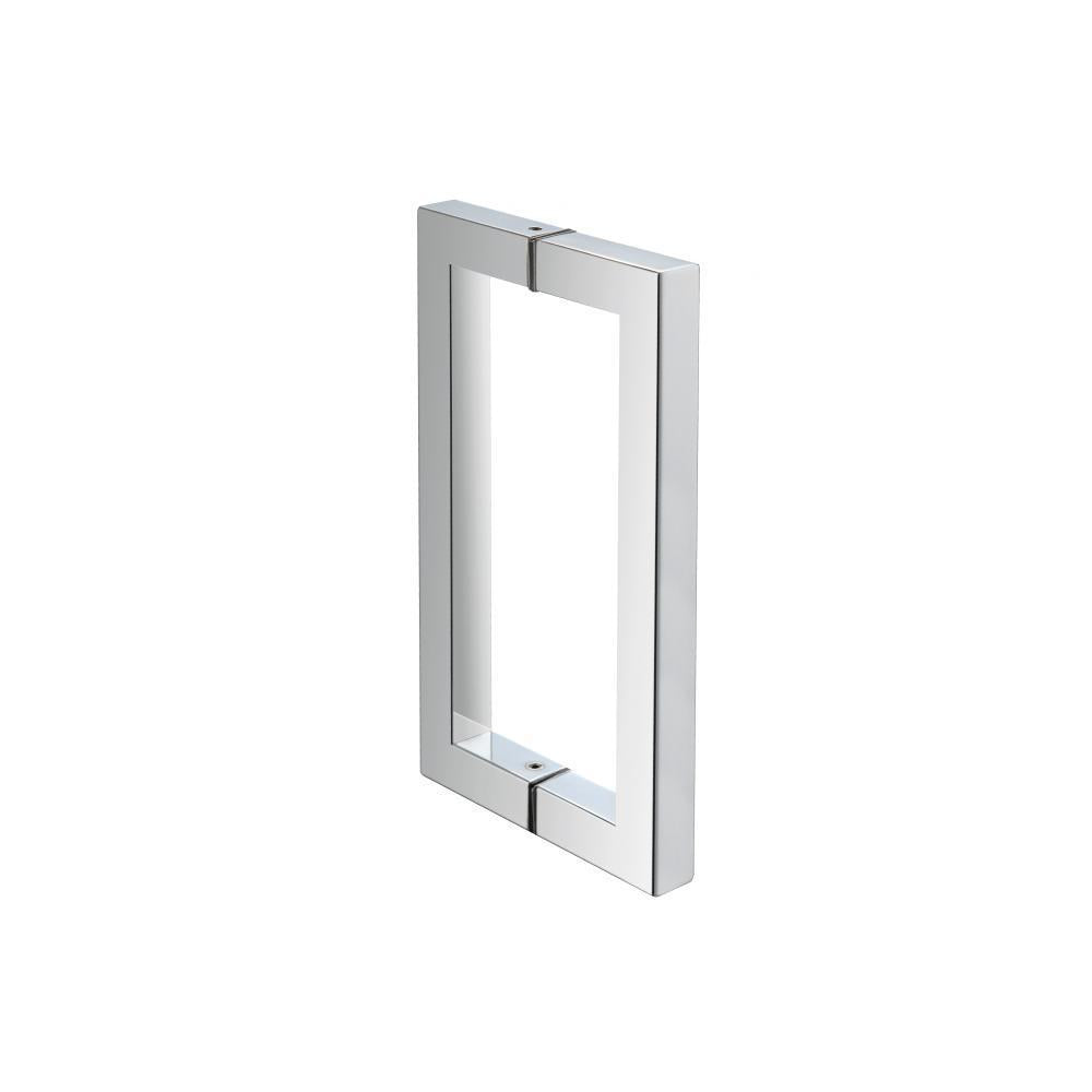 Flusso SDH.1000 8" Back-To-Back Square Shower Door Pull Handle