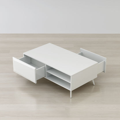 Altus 43" Coffee Table Gloss White