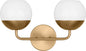 Alvin 2-Light Bath Sconce