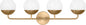 Alvin 4-Light Bath Sconce