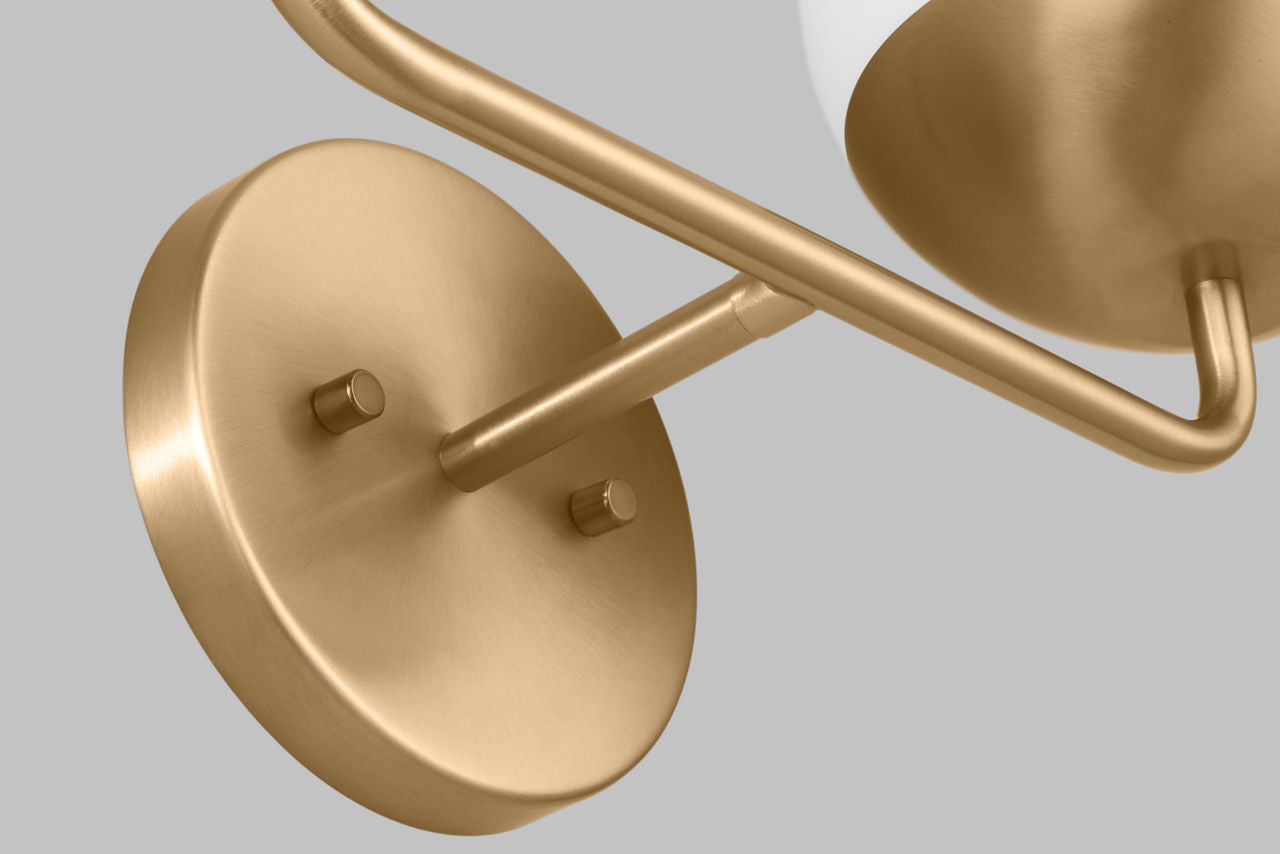 Alvin 2-Light Bath Sconce