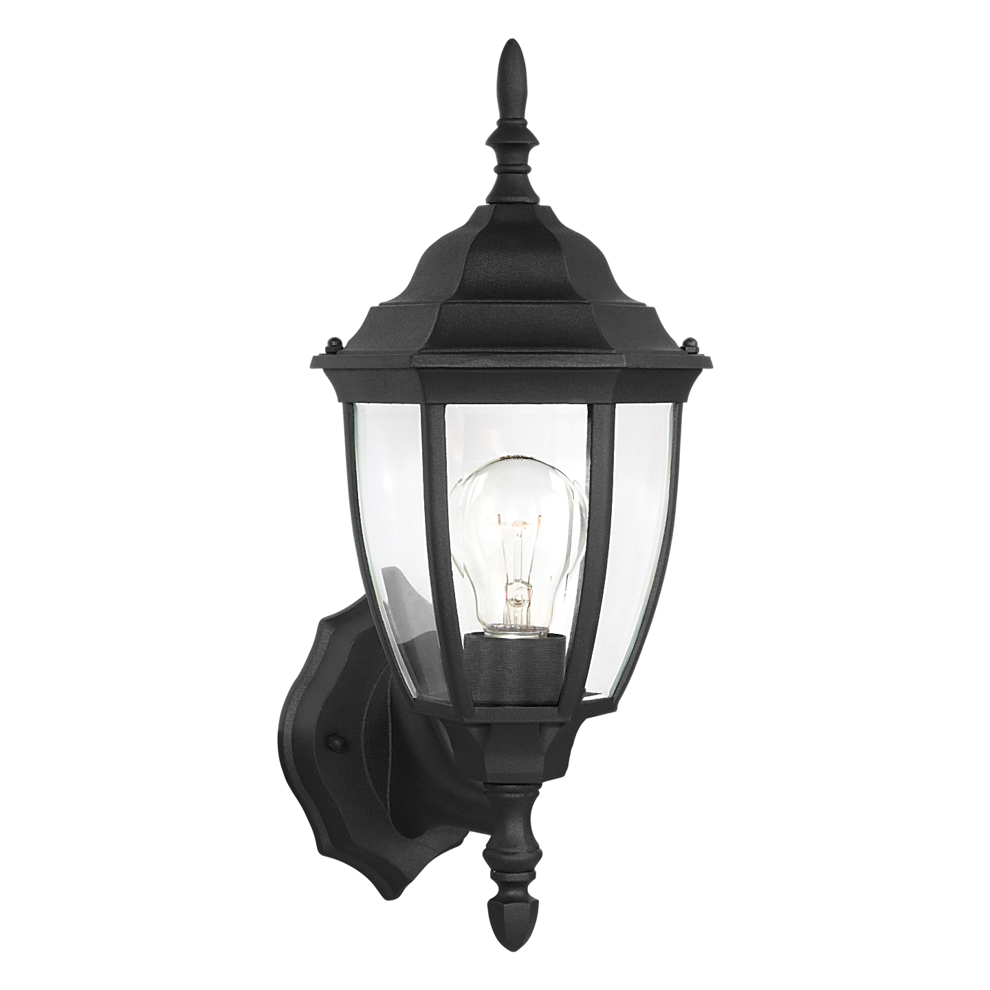 Bakersville Small Curve Up Wall Lantern
