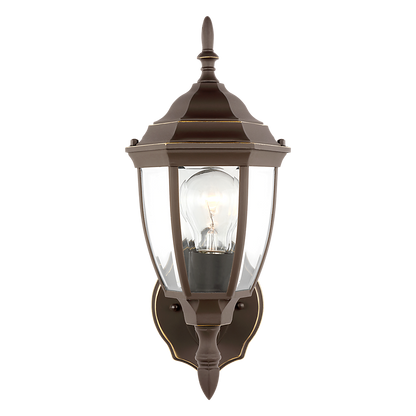 Bakersville Small Curve Up Wall Lantern