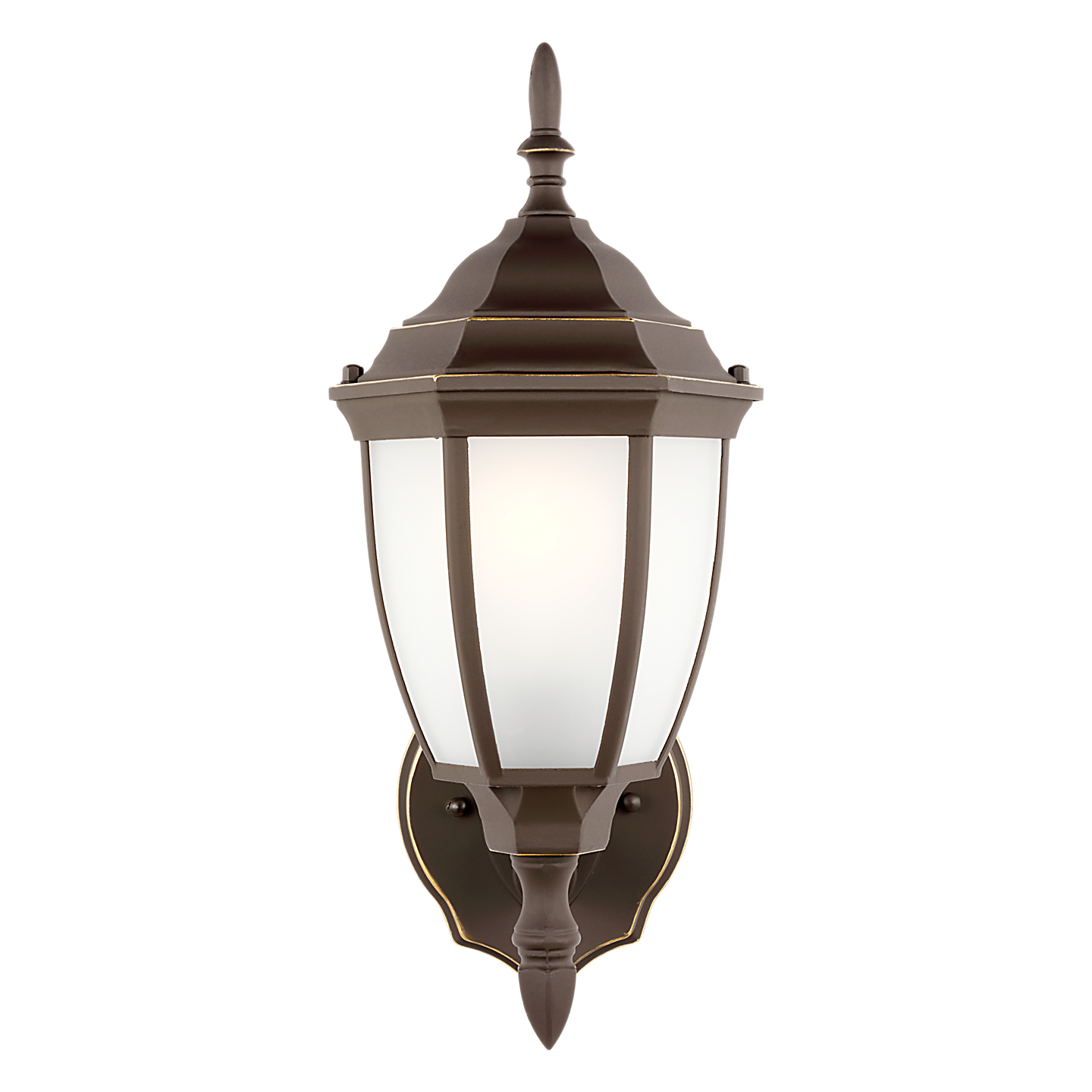 Bakersville Small Curve Up Wall Lantern