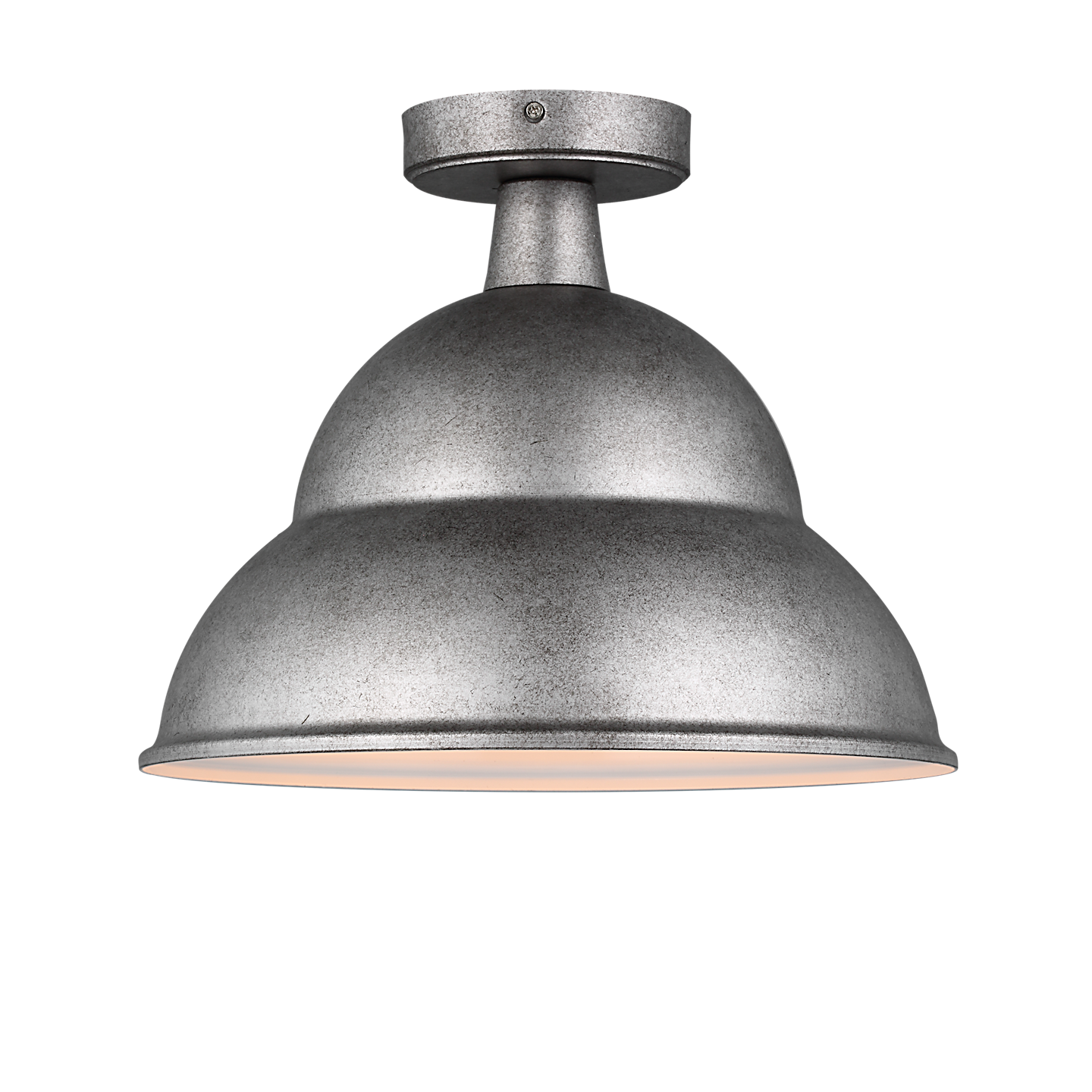 Barn Light Dome Flush Mount