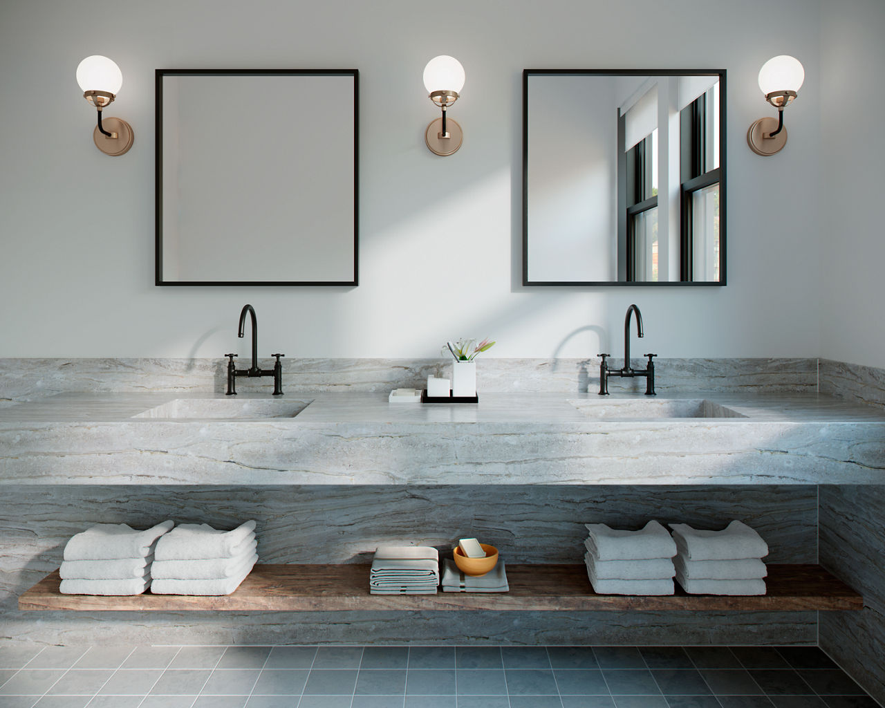 Cafe 1-Light Bath Sconce