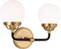 Cafe 2-Light Bath Sconce