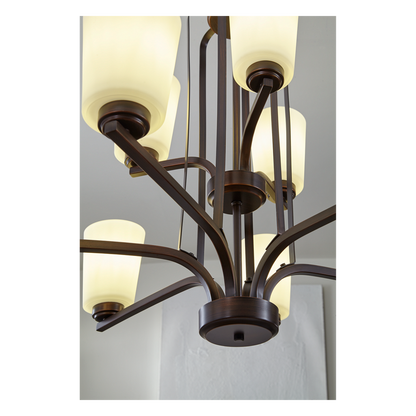 Franport 9-Light Chandelier
