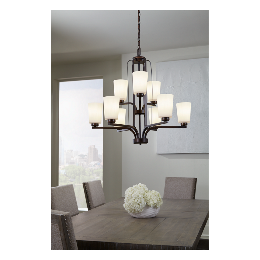 Franport 9-Light Chandelier