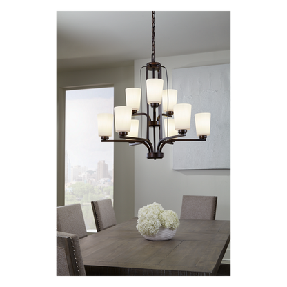 Franport 9-Light Chandelier
