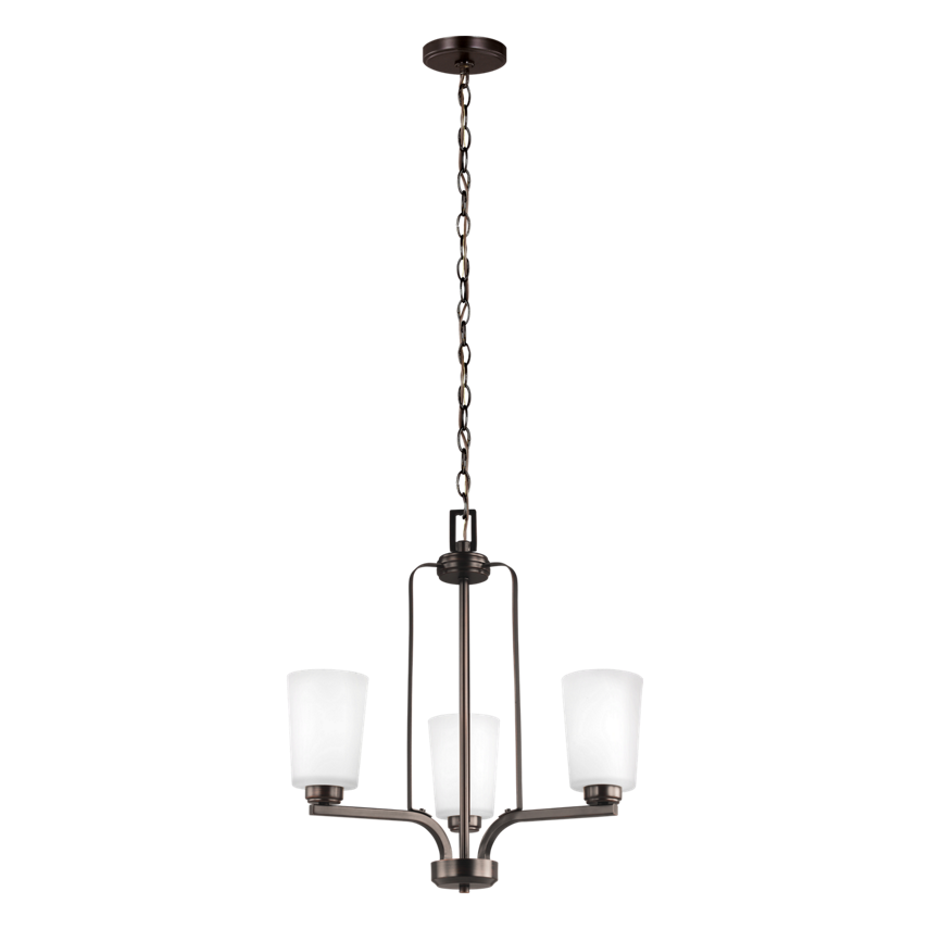 Franport 3-Light Chandelier