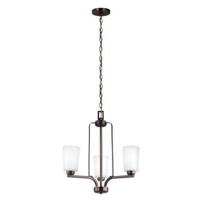 Franport 3-Light Chandelier