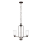 Franport 3-Light Chandelier