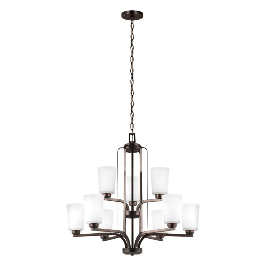 Franport 9-Light Chandelier