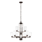 Franport 9-Light Chandelier