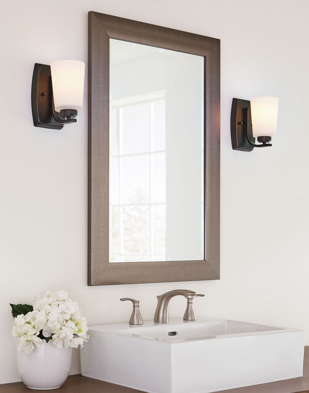 Franport 1-Light Bath Sconce