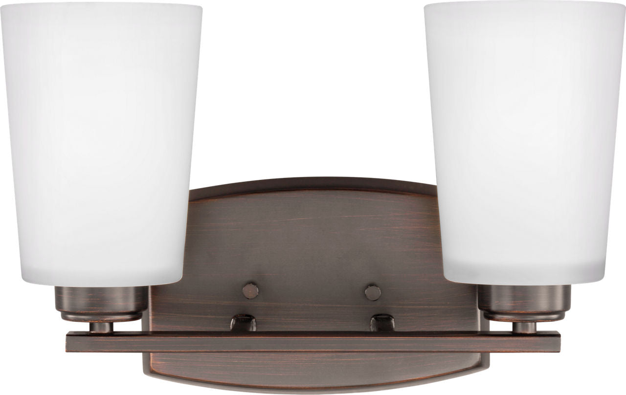 Franport 2-Light Bath Sconce