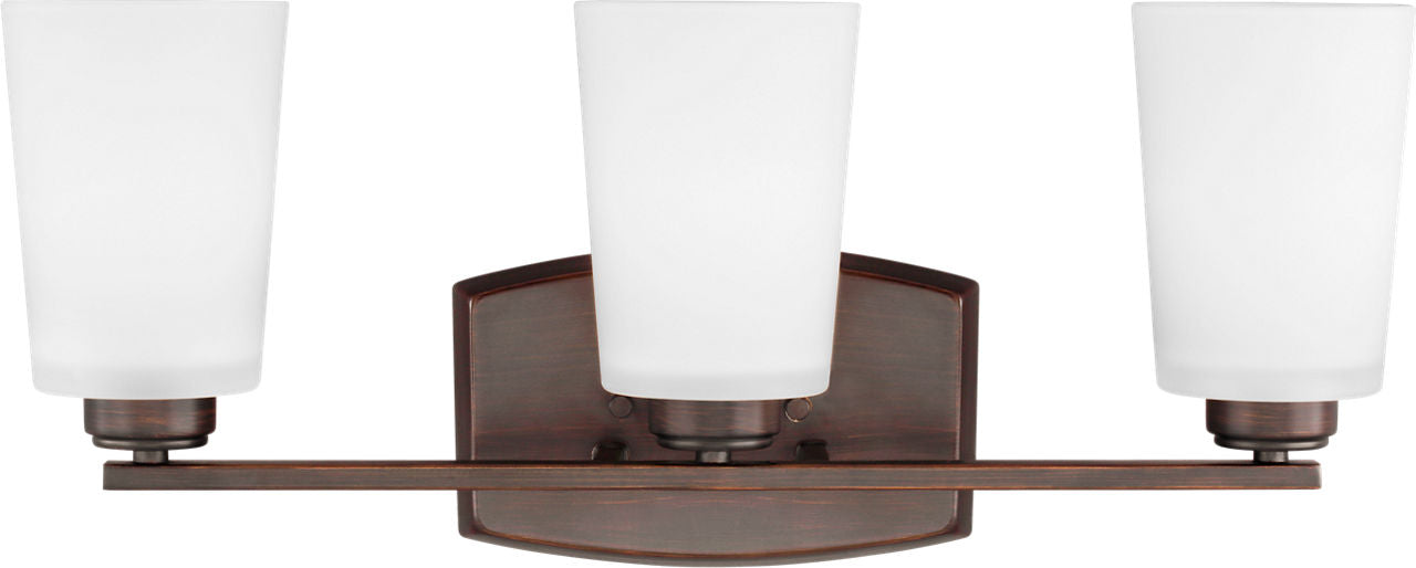 Franport 3-Light Bath Sconce