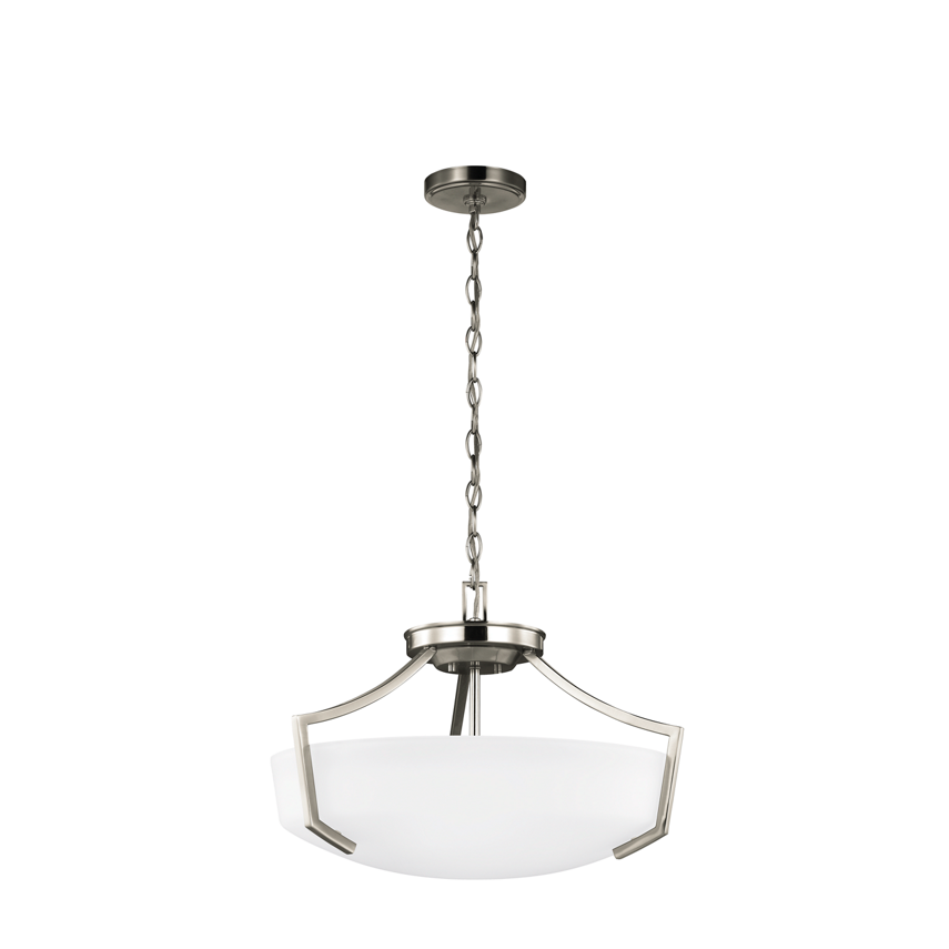 Hanford 3-Light Semi Flush Mount