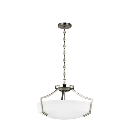 Hanford 3-Light Semi Flush Mount