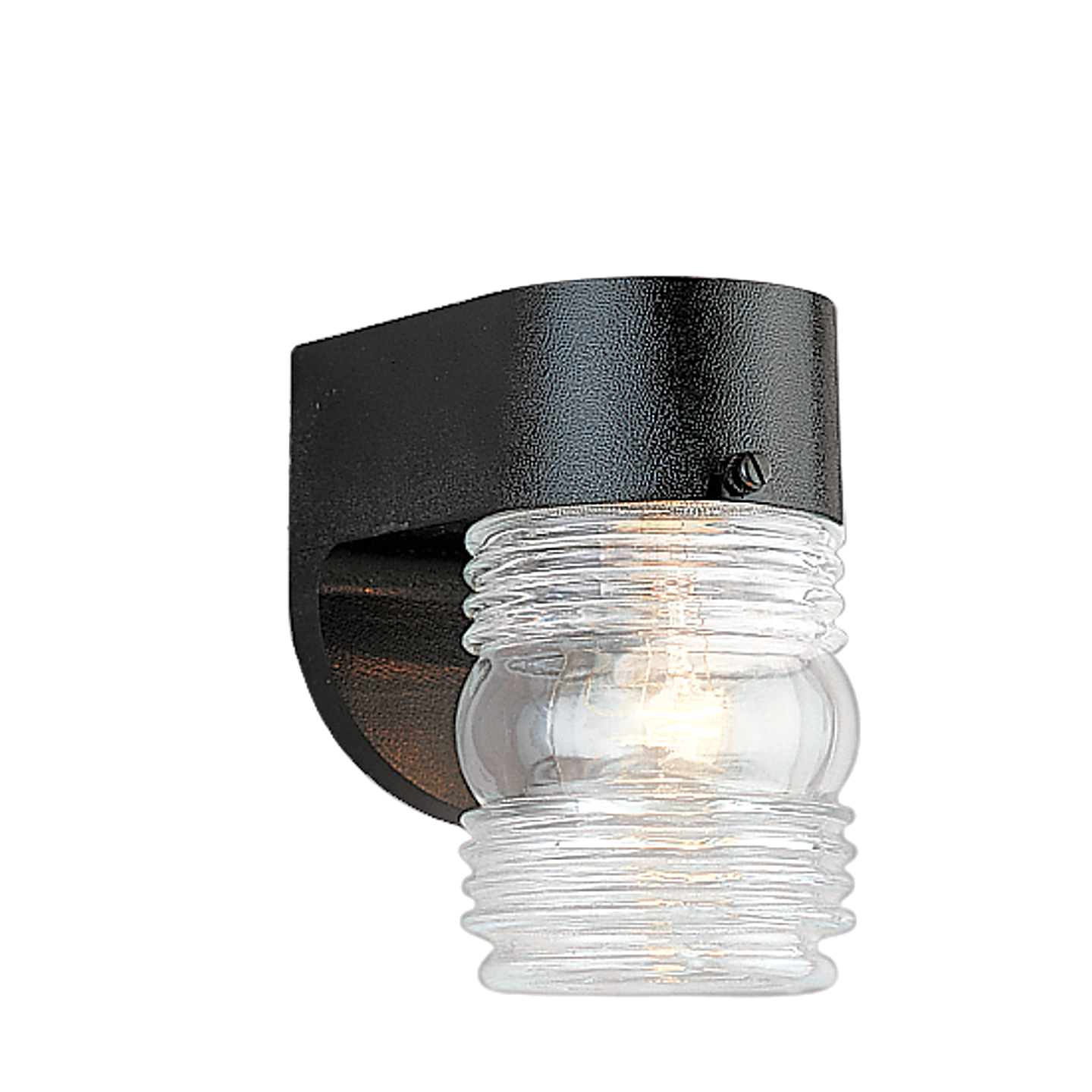 Polycarb Jelly Jar 1-Light Wall Lantern