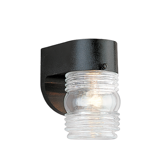 Polycarb Jelly Jar 1-Light Wall Lantern