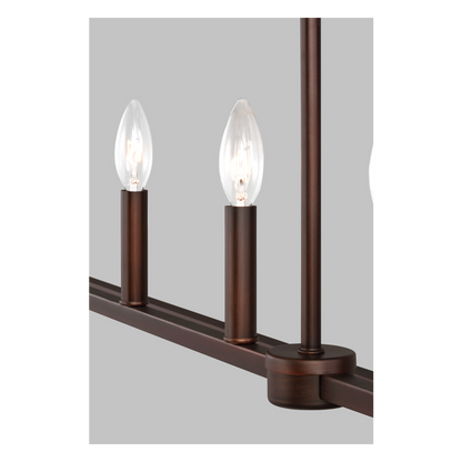 Moffet Street Large Linear Chandelier