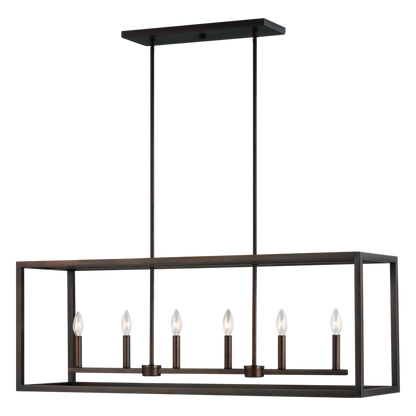 Moffet Street Medium Linear Chandelier
