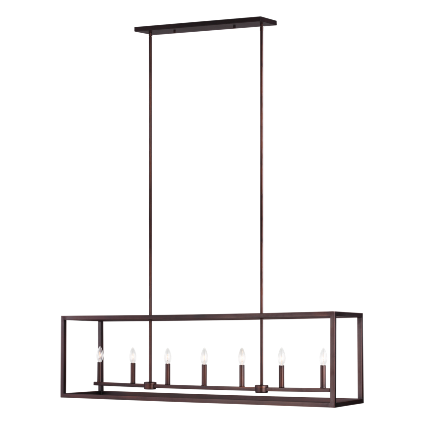 Moffet Street Large Linear Chandelier