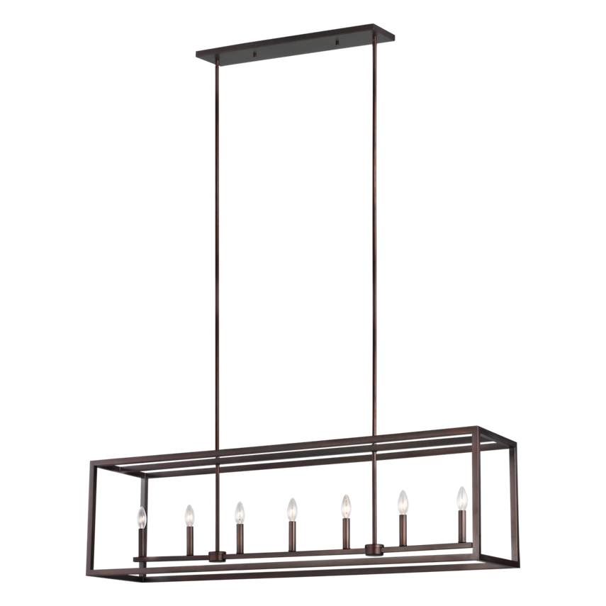 Moffet Street Large Linear Chandelier