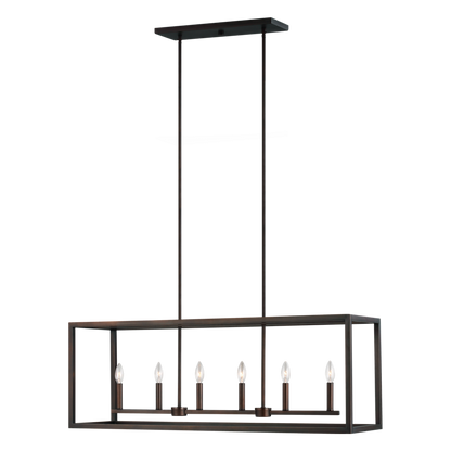 Moffet Street Medium Linear Chandelier