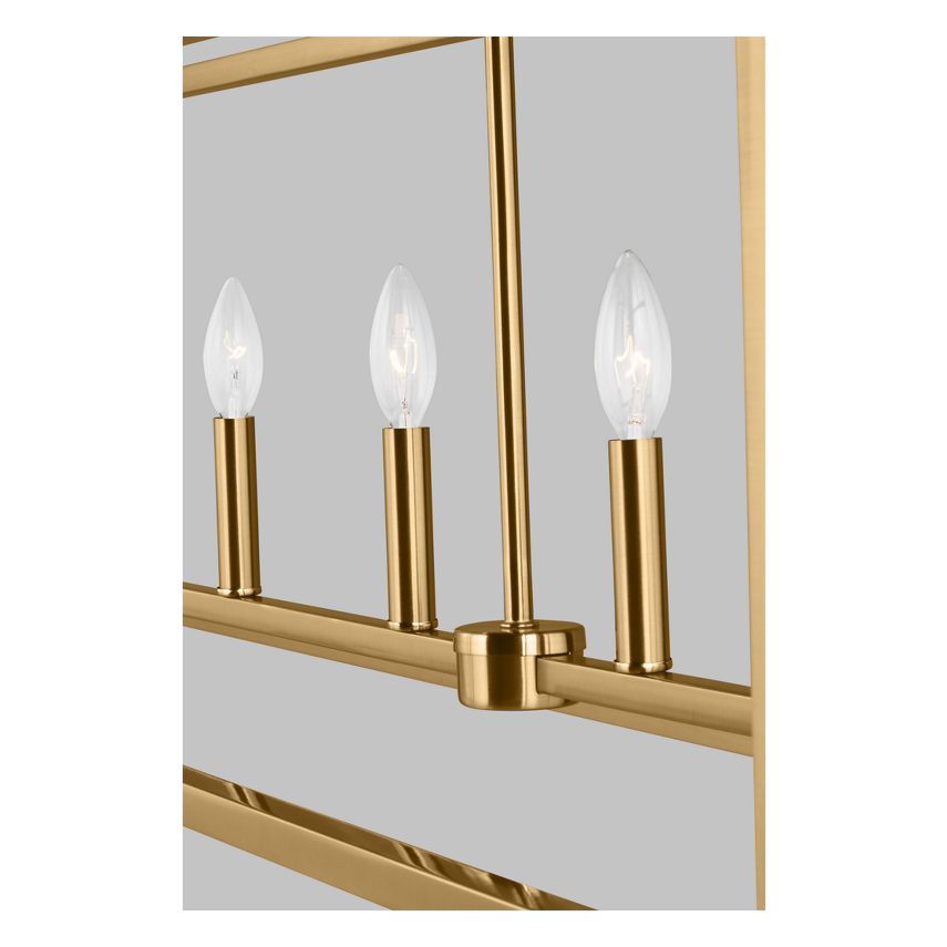 Moffet Street Large Linear Chandelier