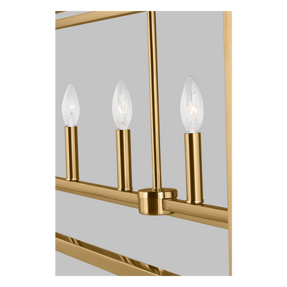 Moffet Street Large Linear Chandelier