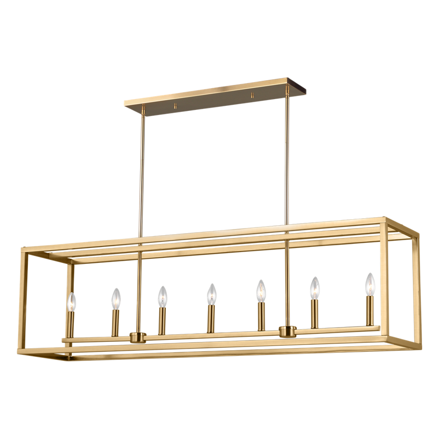 Moffet Street Large Linear Chandelier