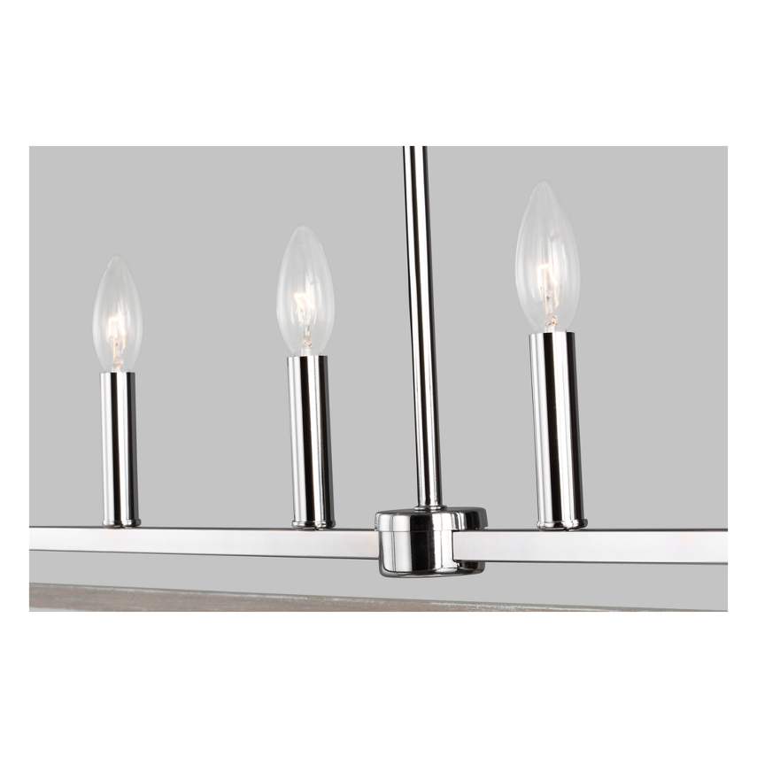 Moffet Street Large Linear Chandelier
