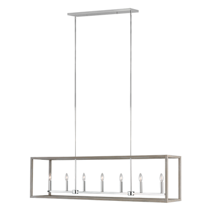 Moffet Street Large Linear Chandelier