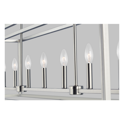 Moffet Street Large Linear Chandelier
